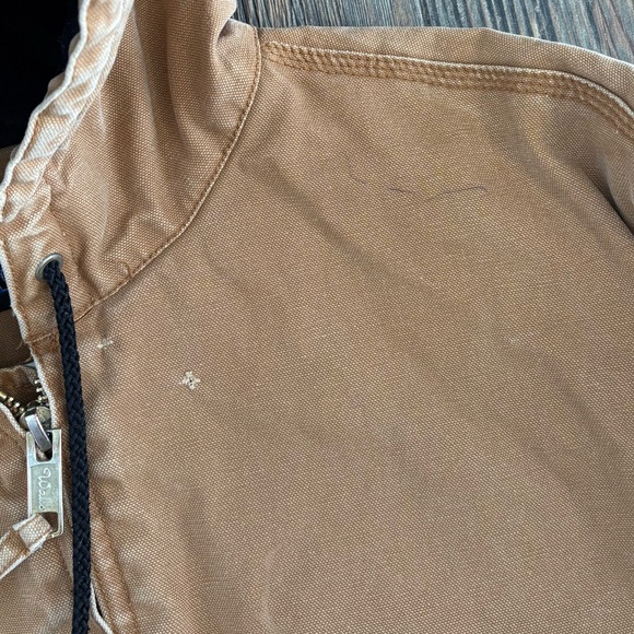 Walls Work Wear Brown Duck Canvas Jacket Mens XL 46-48 Distressed W35203KBW - Picture 9 of 13